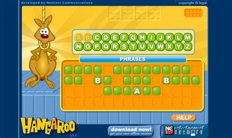 hangaroo game|Hangaroo Play Free Word Games Online.